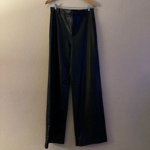 Zara Faux Leather Pants